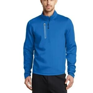 OGIO Endurance Fulcrum Blue 1/4 Zip Men Pullover Cycling Small‎
